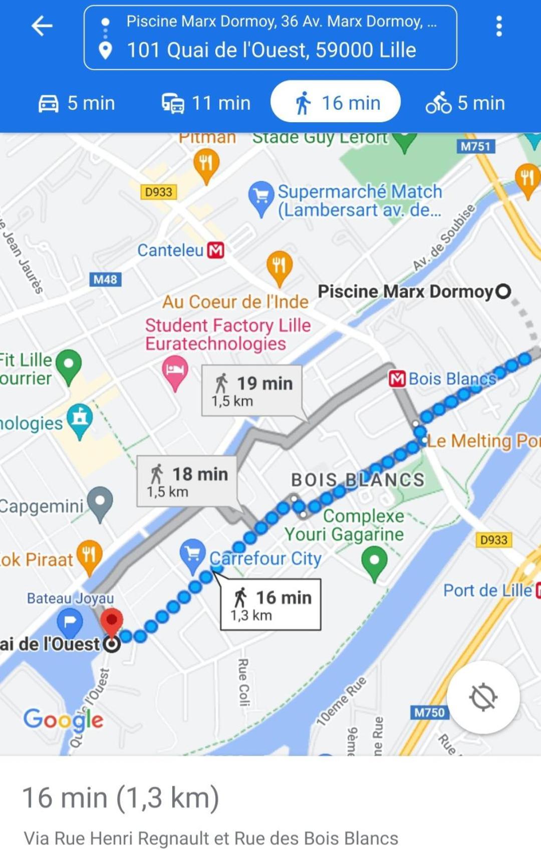 Appartamento Bateau péniche Lille - Euratechnologie Esterno foto
