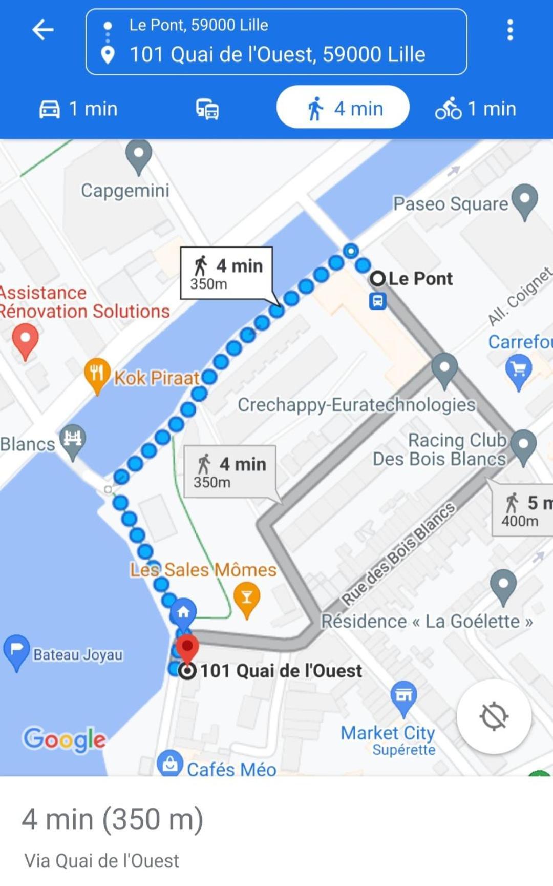 Appartamento Bateau péniche Lille - Euratechnologie Esterno foto